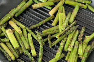 groene asperges met burrata salade stap 2