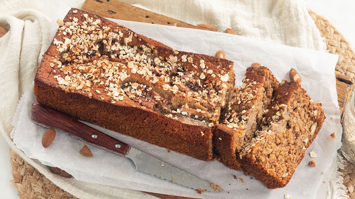 Bananenbrood met havermout