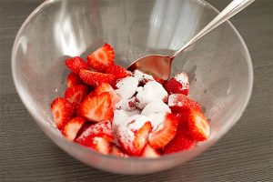 Mini galettes met aardbeien stap 3