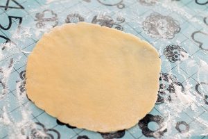 Mini galettes met aardbeien stap 4