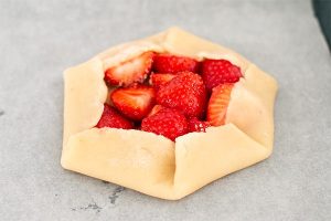 Mini galettes met aardbeien stap 6