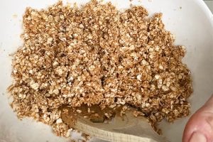 Chocolade pinda cups stap 2