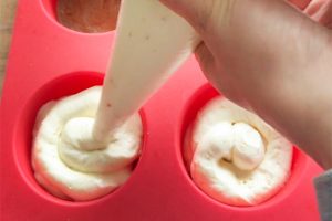 oranje mini cheesecakes stap 5