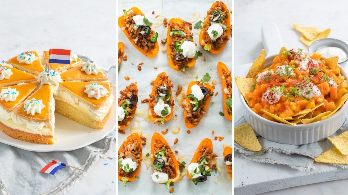 10 x oranje recepten: van snacks tot gebak