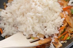 gebakken kimchi rijst stap 3