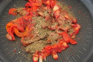 Tortellini met tomaten roomsaus stap 2