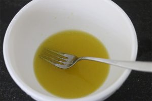 salade met blauwe bessen stap 1