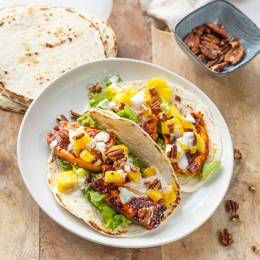 Halloumi wraps recept