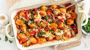 patatas bravas ovenschotel maken