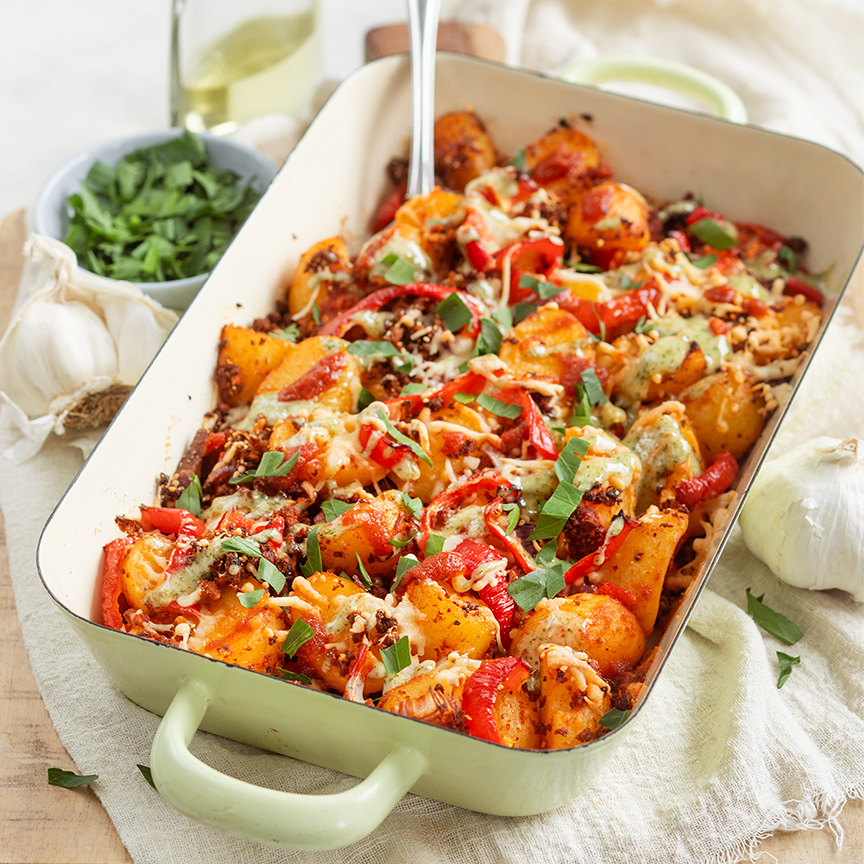 patatas bravas ovenschotel recept