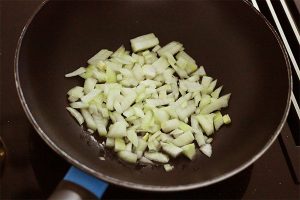 Sperziebonen in tomatensaus stap 2