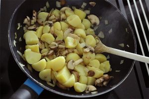 Sperziebonen in tomatensaus stap 3