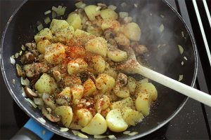 Sperziebonen in tomatensaus stap 5