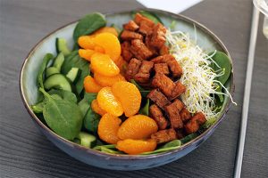 Tofu salade met limoendressing stap 3