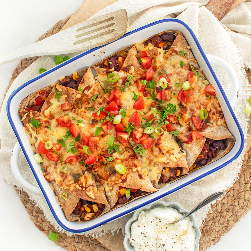 wraps uit de oven recept