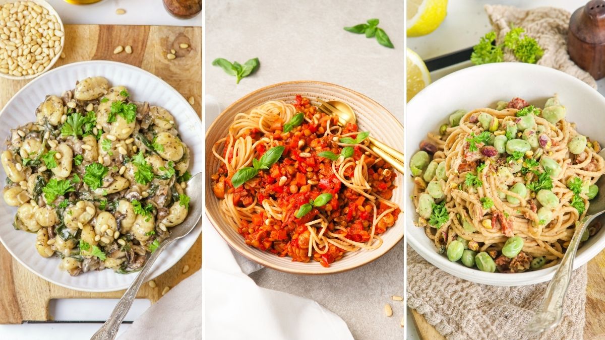 10 x vegan pasta recepten