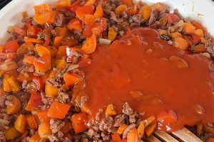 bolognese aardappel schotel stap 3