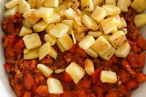 bolognese aardappel schotel stap 5