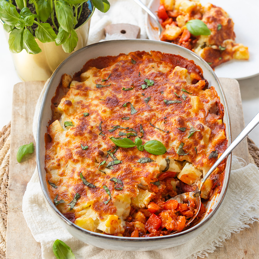 bolognese aardappel schotel recept