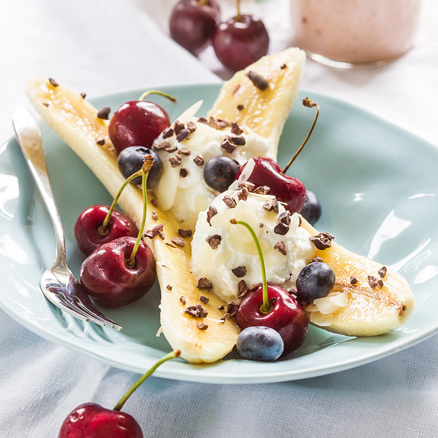 bananensplit ontbijt maken