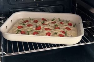 focaccia maken stap 6