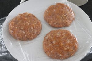 Kip tandoori burger stap 1