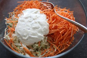 Kip tandoori burger stap 4