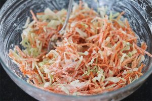 Kip tandoori burger stap 5