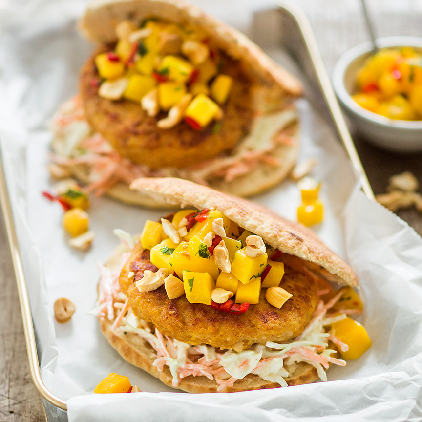 Kip tandoori burger maken