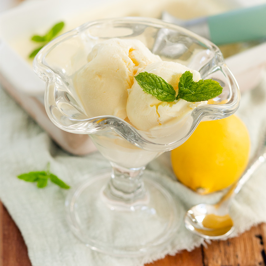 limoncello ijs recept