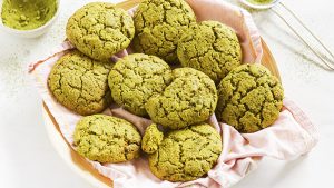 matcha-koekjes
