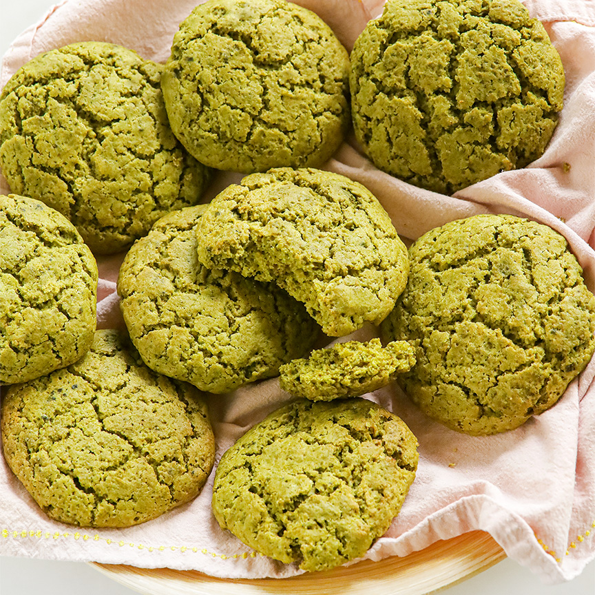 matcha-koekjes