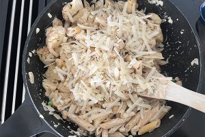 Pasta met geroosterde bloemkool stap 6