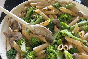 pasta boursin met broccoli stap 6