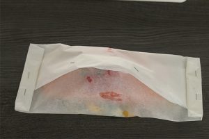 zalm pakketje met groenten stap 3