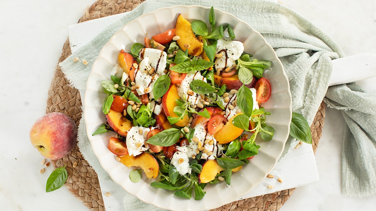 Burrata salade met tomaat – in 10 min. klaar