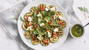 courgette carpaccio groente recept