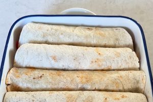 Enchiladas met kip stap 5