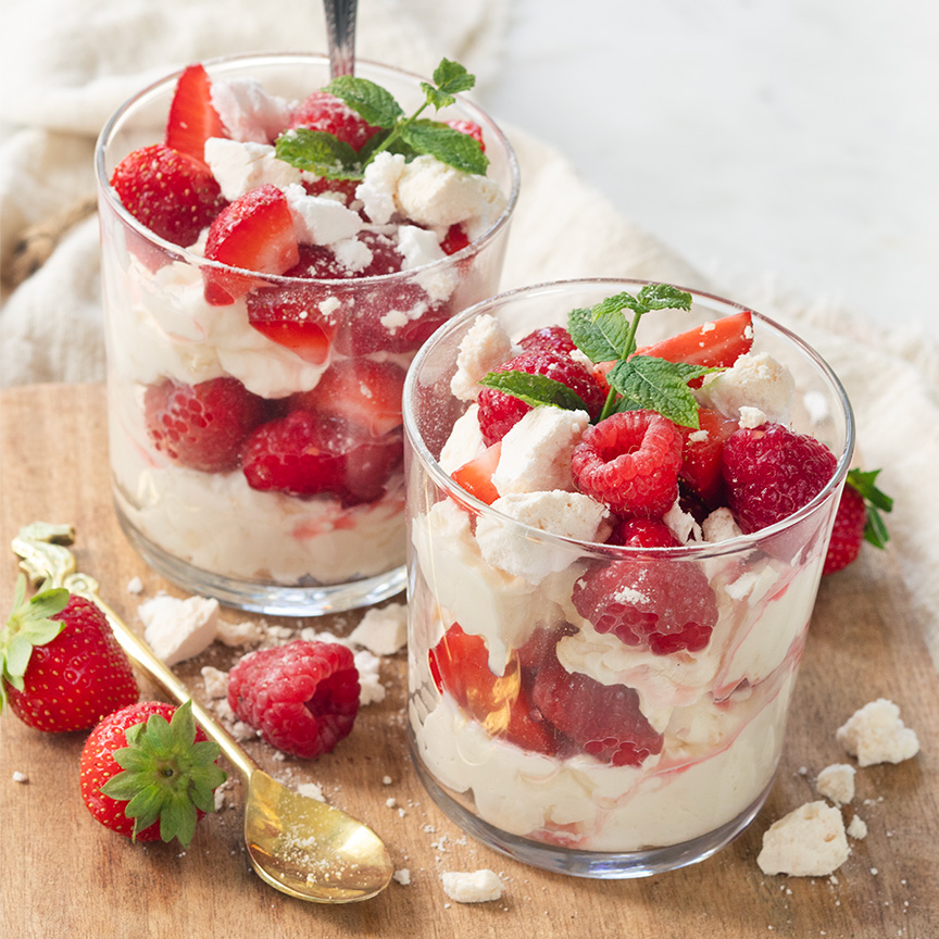 eton mess dessert maken