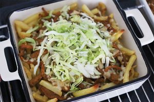 kapsalon recept stap 3