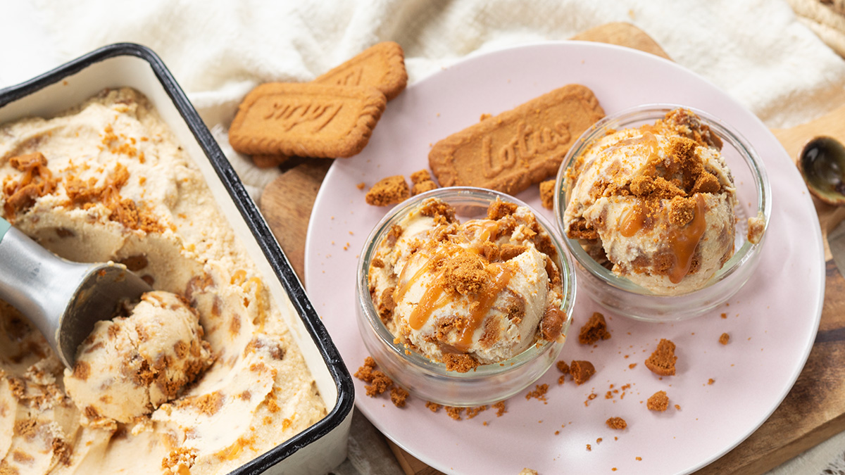 Speculoos ijs maken zonder ijsmachine