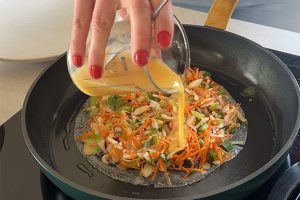 springroll pannenkoeken stap 5