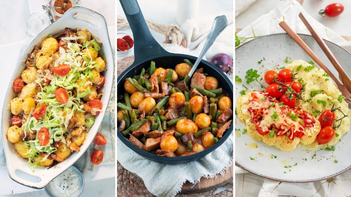 10 x aardappels groente vlees