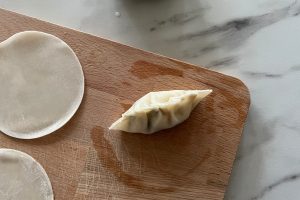 Gyoza maken stap 5