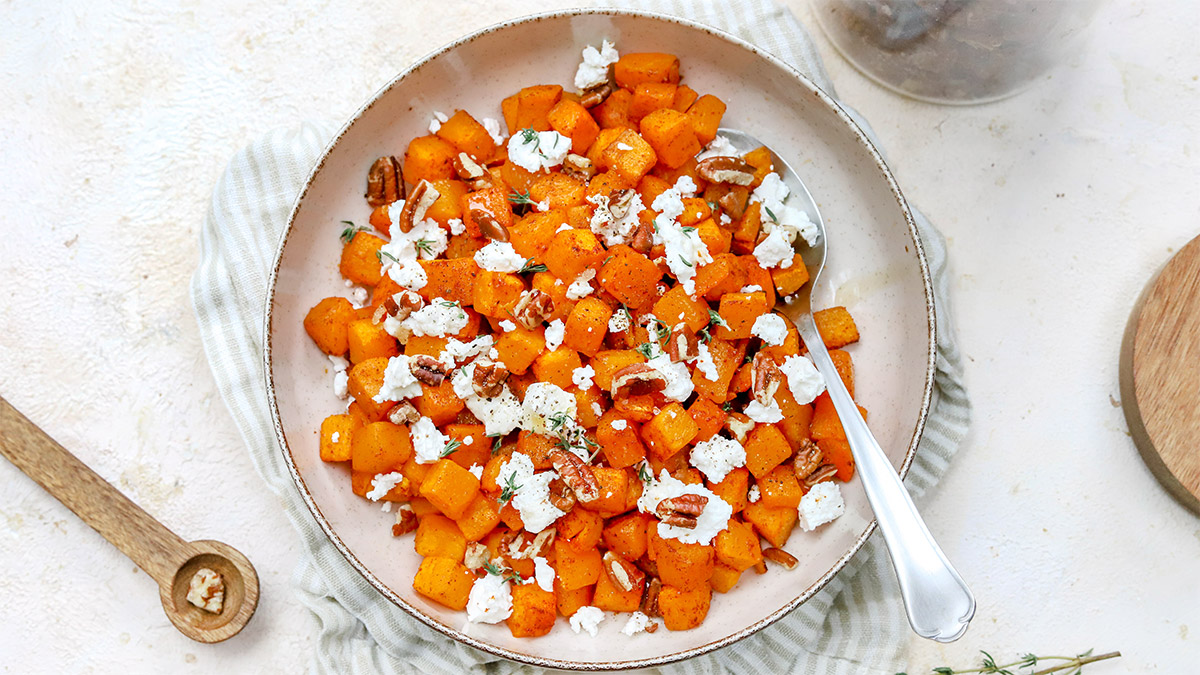 Geroosterde pompoen uit de oven