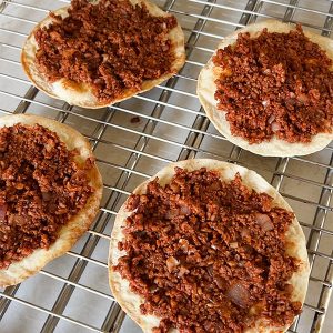 Tostadas met gehakt stap 2