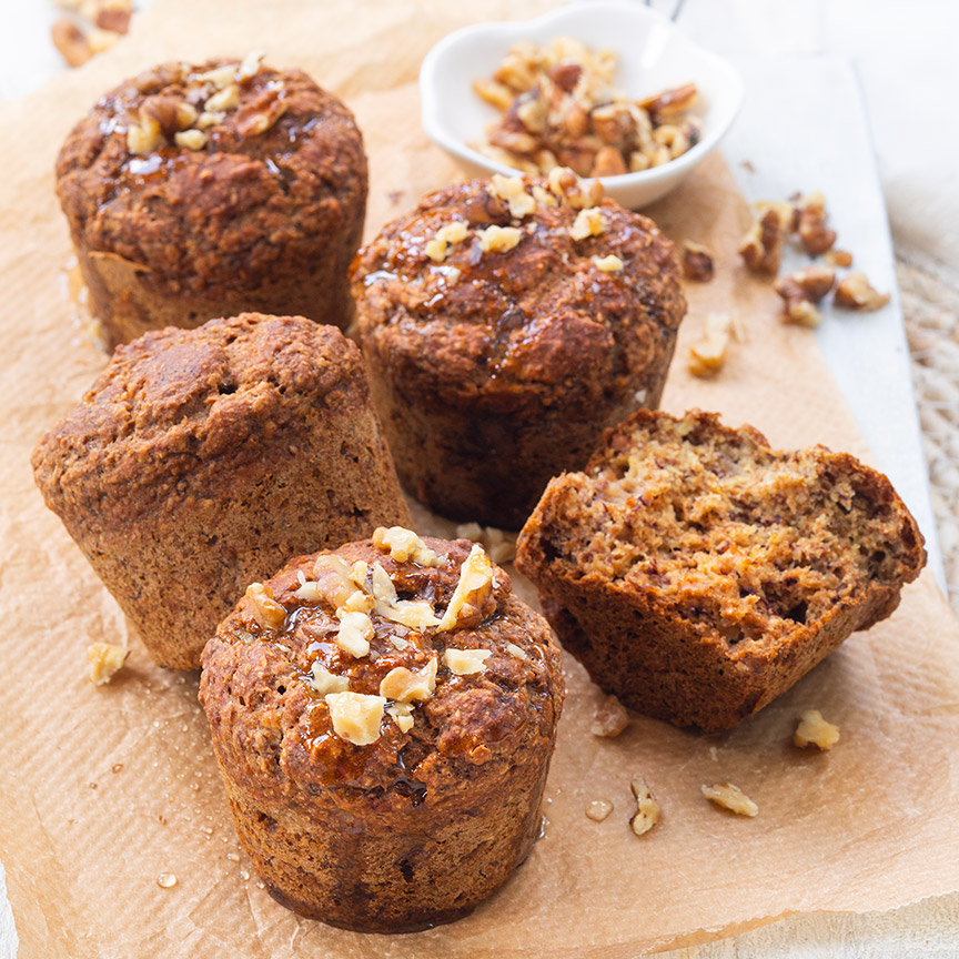 banaan muffins recept