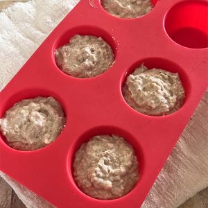 Banaan muffins stap 6