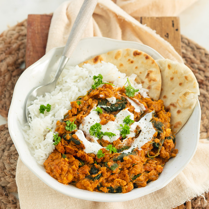 dahl indiase linzencurry maken