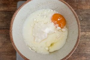 glutenvrije wafels stap 1